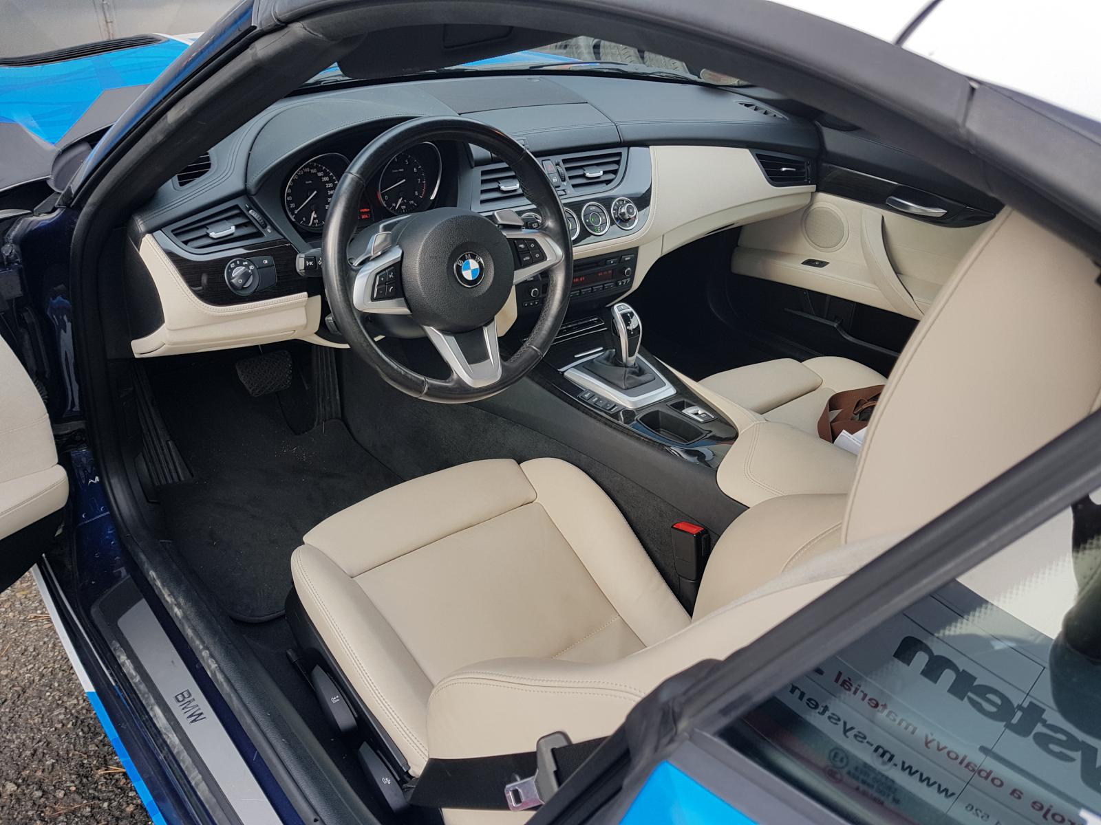 Bmw z4 e85 салон